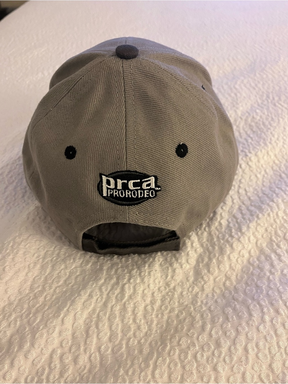 NFR Embroidered Rodeo Cap - Gray - Picture 4 of 5